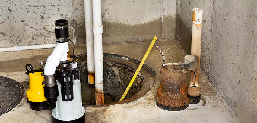 Installing Sump Pump in Finished Basement in Pacifica, CA