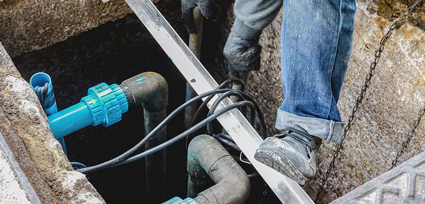Zoeller Sewage Ejector Pump System in Pacifica