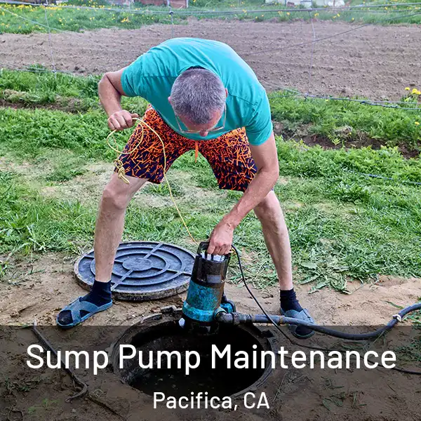  Sump Pump Maintenance Pacifica, CA