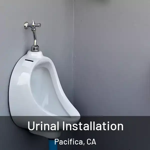 Urinal Installation Pacifica, CA